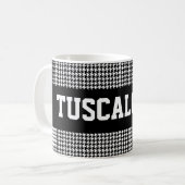 『タス千鳥格子のカルーサ』 コーヒーマグカップ (正面左)