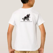 タス救マニアの悪魔 – オーストラリア – 野生動物の戦士 Tシャツ (裏面)