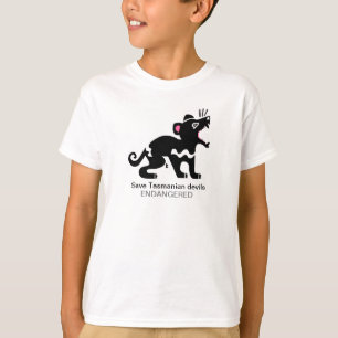 タス救マニアの悪魔 – オーストラリア – 野生動物の戦士 Tシャツ