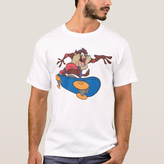 タズマニアンスケートで滑る Tシャツ (正面)