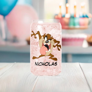 タズ™ 舌を突き出して ガラス缶