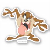 タズ™ 舌を突き出して シール (正面)