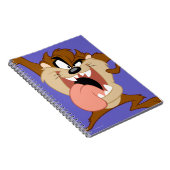 タズ™ 舌を突き出して ノートブック (右側)