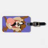 タズ™ 舌を突き出して ラゲッジタグ (正面横)