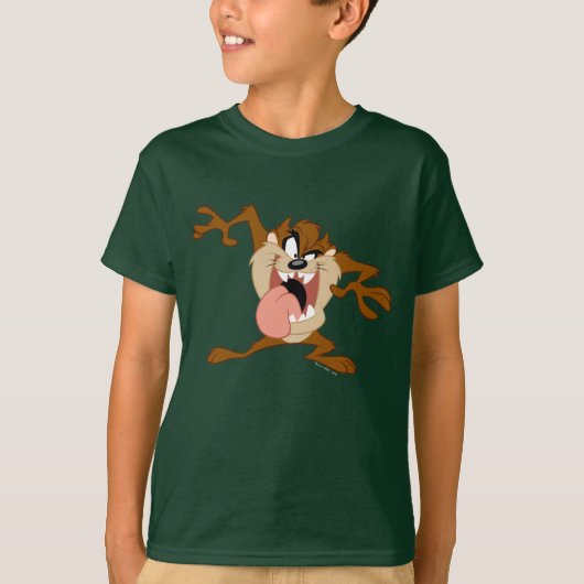 タズ™ 舌を突き出して Tシャツ (正面)