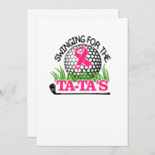 タタの乳がん啓発のためにスイング セーブザデート (正面/裏面)