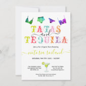 タタスアンドテキラランジェリーブライダルシャワー 招待状 (正面)