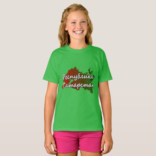 タタルスタン Tシャツ (正面フル)