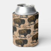 タタンカバッファローバイソンウェスタンクーラーボックス 缶クーラー (缶正面)