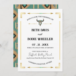 タタンカビソンイエローストーンウエスタンランチ招待状 招待状