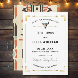 タタンカビソンイエローストーンウエスタンランチ招待状 招待状