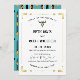 タタンカビソンイエローストーンウエスタンランチ招待状 招待状