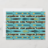 タタンカビソンイエローストーンランチ日付を保存 招待状 (裏面)