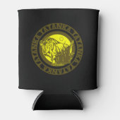 タタンカ（バッファロー）黄 缶クーラー (正面)