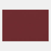 タターサルファッションブルックスマルーンブルー金ゴールド ラッピングペーパーシート (正面3)