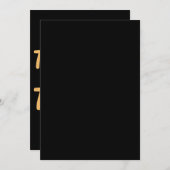 タターズポテト野菜食品ユーモアことわざ 招待状 (正面/裏面)