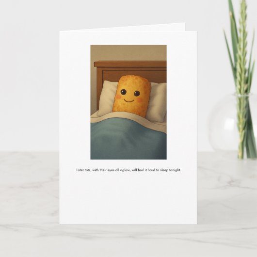 タター・トッツのホリデーカード カード (正面)