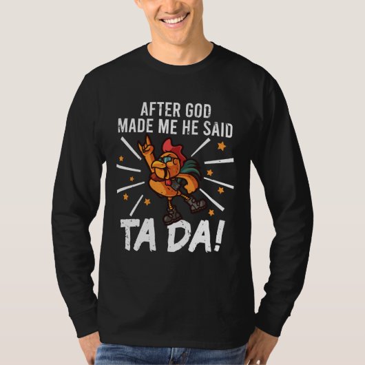 タダチキンロック Tシャツ (正面)