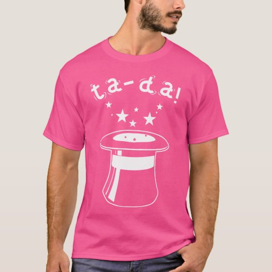 タダ マジシャン ギフト マジック Tシャツ (正面)