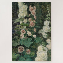 タチアオイのバラの花