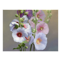 タチアオイの花束