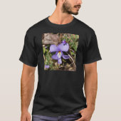 タチツボスミレとヒナギク Tシャツ (正面)