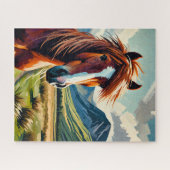 タッカーザホース500ピースパズル ジグソーパズル (横)