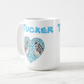 タッカー名（Orcas、コーヒーマグ） コーヒーマグカップ (正面左)