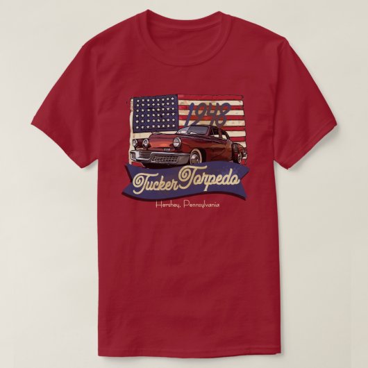 タッカー・トルペード Tシャツ (デザイン正面)