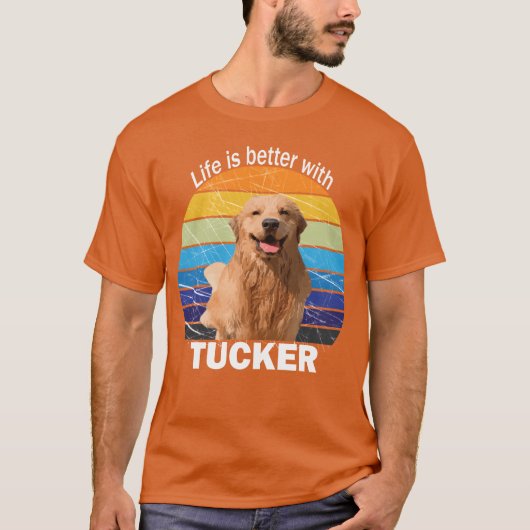 タッカ―犬 ビンテージ ビンテージ Tシャツ (正面)