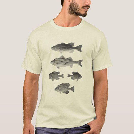 タッキンの魚 Tシャツ (正面)