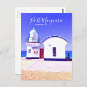 タッキングポイントライトハウスポートマコーリーオーストラリア ポストカード (正面/裏面)