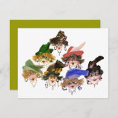 タッキーホリディ醜いセーターパーティの招待状 招待状 (正面/裏面)