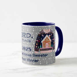 タッキー クリスマスセーター 3位 コンテスト優勝者 マグカップ