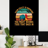 タックしたいチキンアート ポスター (ホームオフィス)