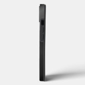 タックと:ブラッ転がクブラシ仕上げメタル Case-Mate iPhoneケース (裏面 / 左)