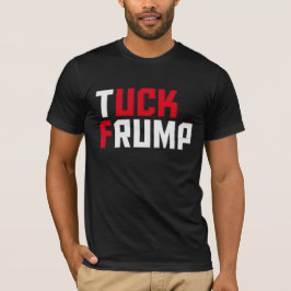 タックのFrumpのおもしろいな反ドナルド・トランプの言葉遊び Tシャツ