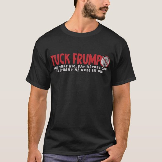 タックのFrump Tシャツ (正面)