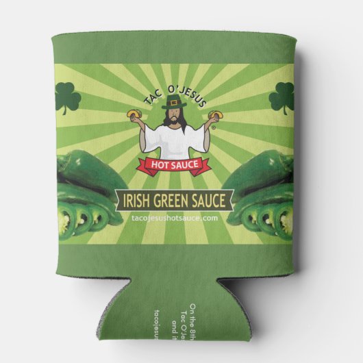 タックオイエスSt patty's dayクーラーボックス 缶クーラー (裏面)