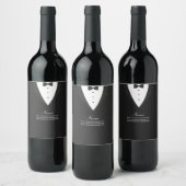 タックスカスタムジャケット付きワインラベルまたは食品ラベル ワインラベル (ボトル)