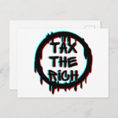 タックスザリッチオリジナル ポストカード (正面/裏面)