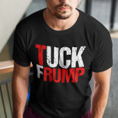 タックフランプおもしろいアンチトランプ Tシャツ