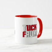 タックフランプおもしろいアンチドナルドトランプワードプレイ マグカップ (正面右)