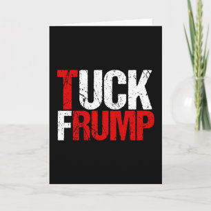 タックフランプおもしろいアンチドナルドトランプ カード