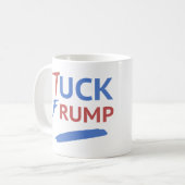 タックフランプアンチトランプ コーヒーマグカップ (正面左)
