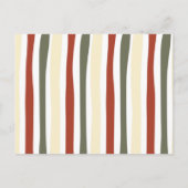 タックモダンな醜いセーターのクリスマスパーティー インビテーションポストカード (裏面)