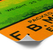 タックルグレープラベル ポスター (角)