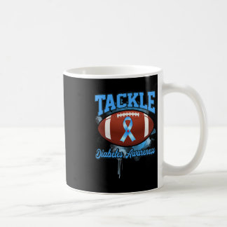 タックルサッカーブルーリボン糖尿病認識度 コーヒーマグカップ
