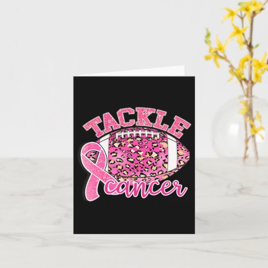 タックルブレストガン認識度ピンクヒョウ足歩行 カード (黄色い花)