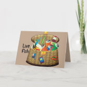 タックル金ゴールドグラフィック生魚ギアデジタル カード (正面)